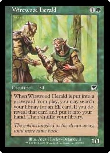 (image for) Wirewood Herald (Foil)