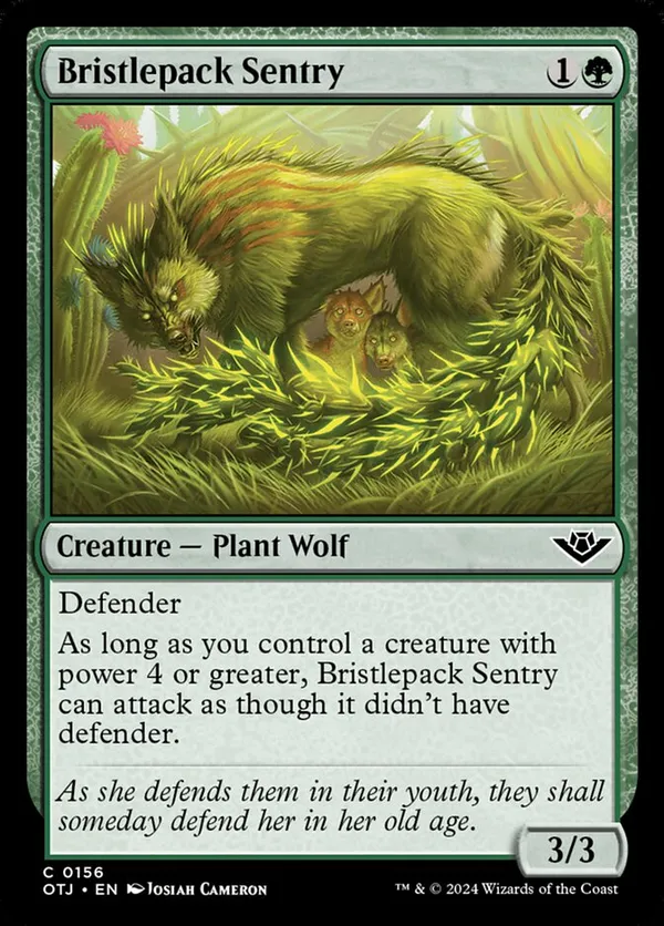 (image for) Bristlepack Sentry (Foil)