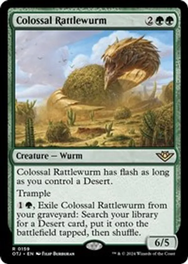 (image for) Colossal Rattlewurm (Foil)