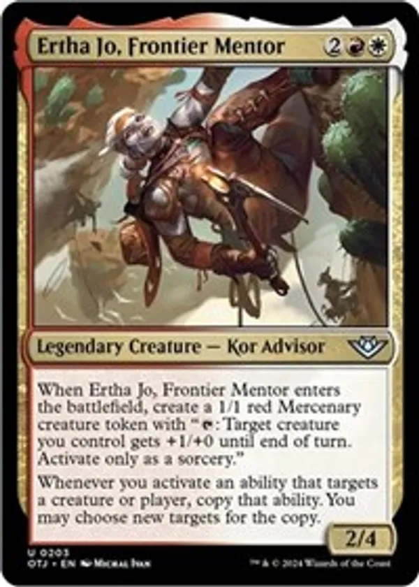 (image for) Ertha Jo, Frontier Mentor (Foil)