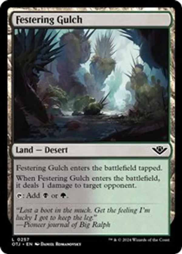 (image for) Festering Gulch (Foil)