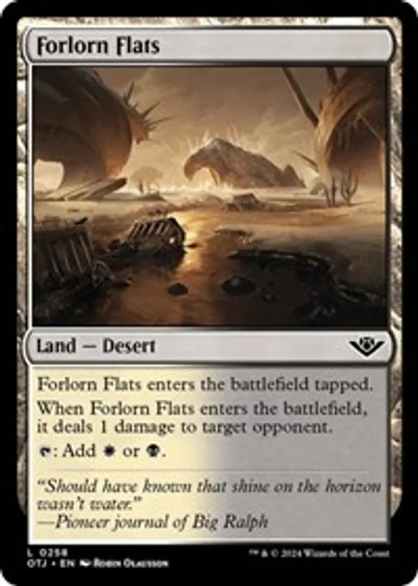 (image for) Forlorn Flats (Foil)