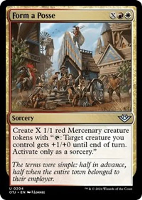 (image for) Form a Posse (Foil)