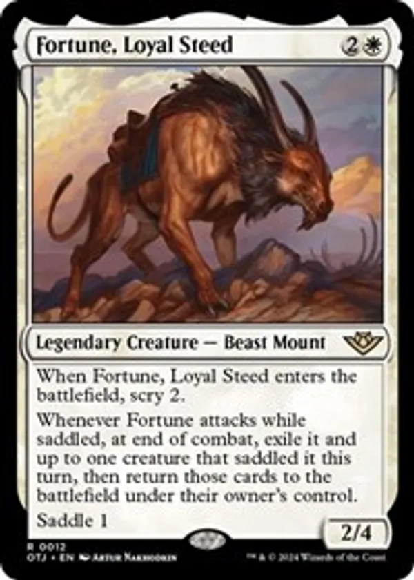 (image for) Fortune, Loyal Steed (Foil)