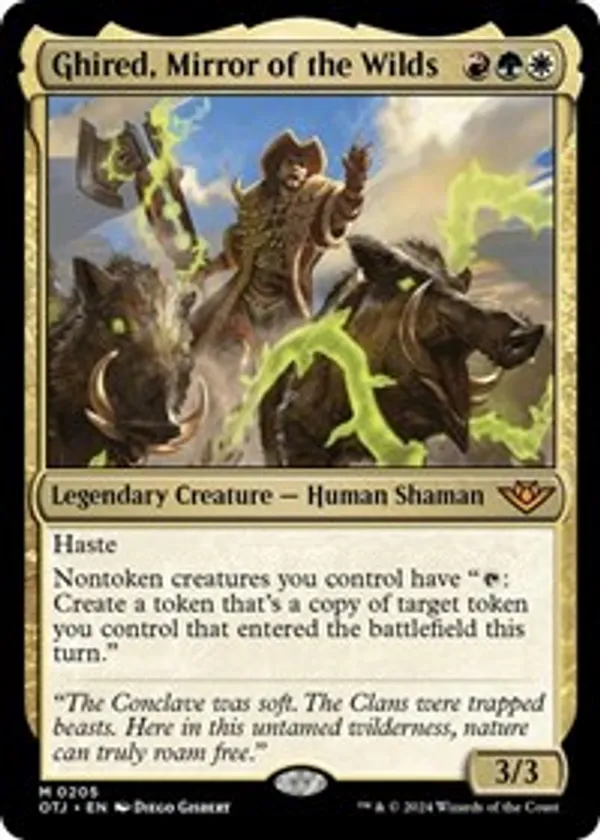 (image for) Ghired, Mirror of the Wilds (Foil)