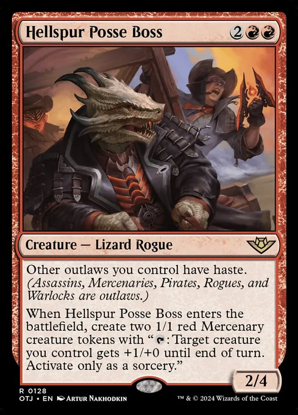 (image for) Hellspur Posse Boss (Foil)