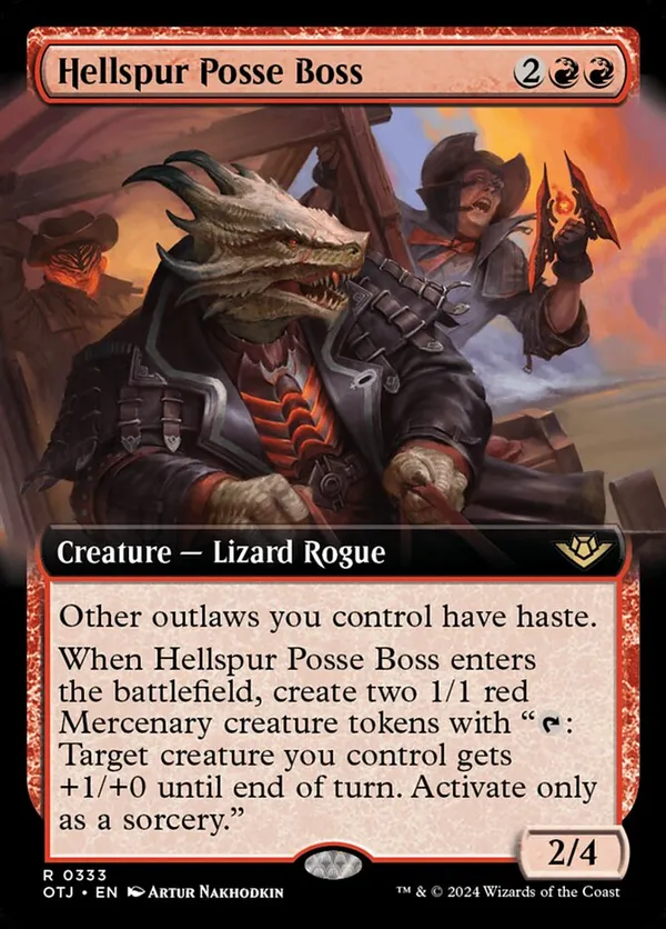 (image for) Hellspur Posse Boss (Extended Art)