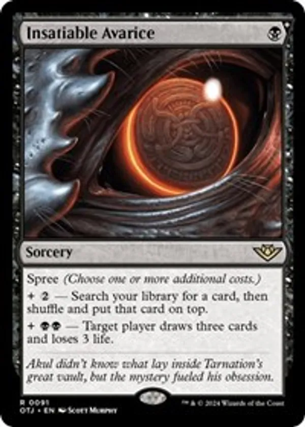 (image for) Insatiable Avarice