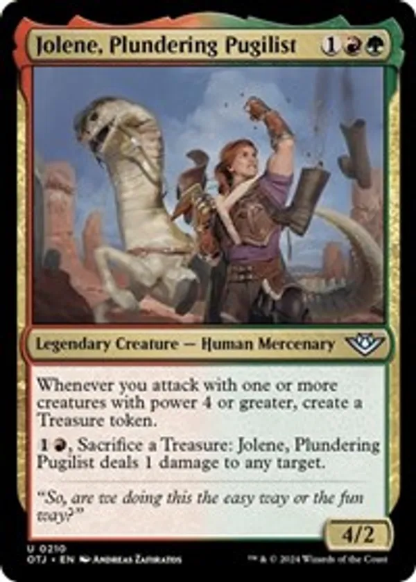 (image for) Jolene, Plundering Pugilist