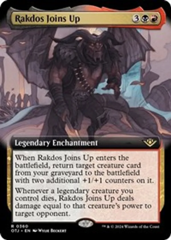 (image for) Rakdos Joins Up (Extended Art)