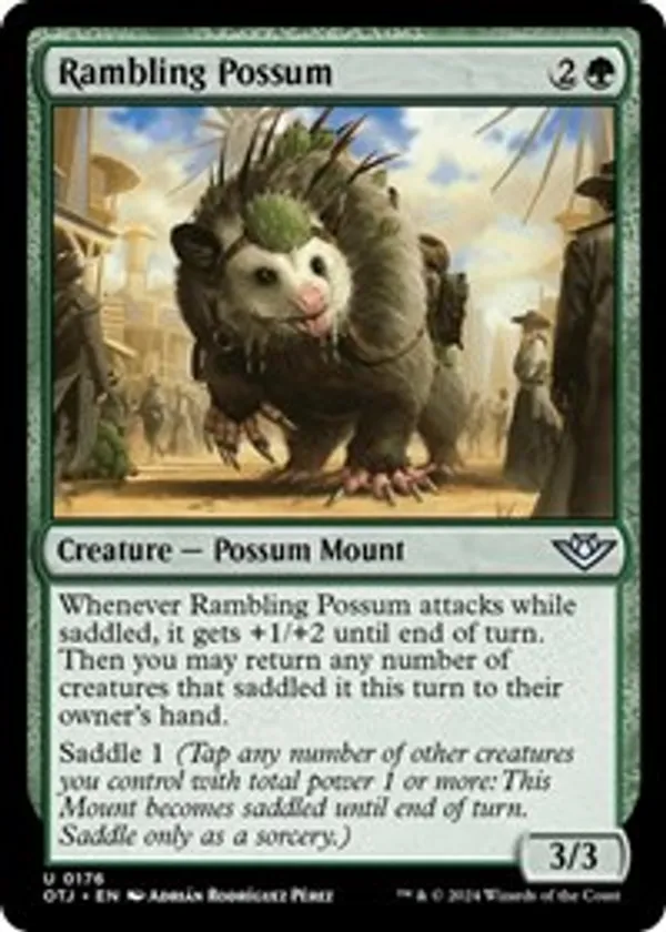 (image for) Rambling Possum