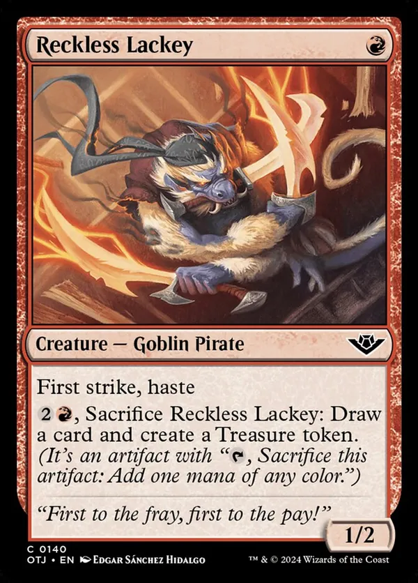 (image for) Reckless Lackey