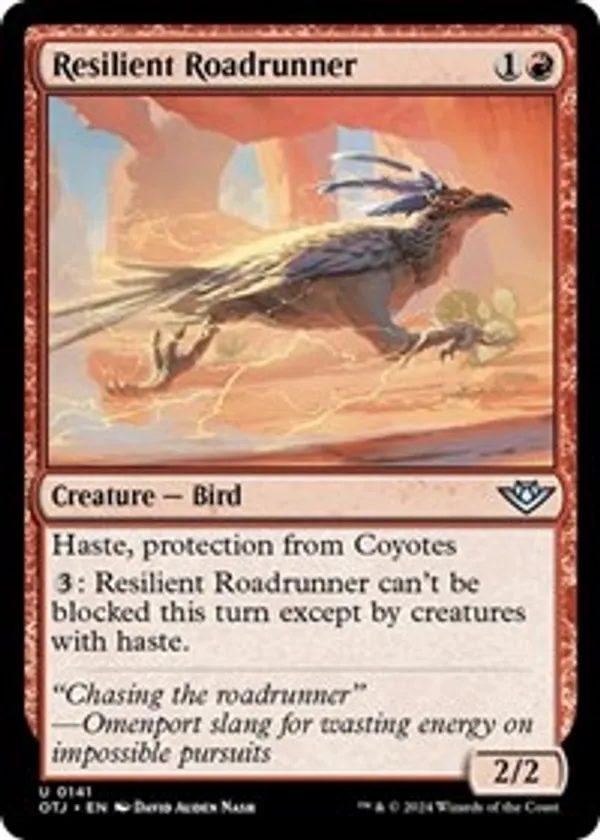 (image for) Resilient Roadrunner