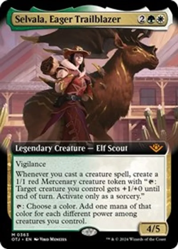 (image for) Selvala, Eager Trailblazer (Extended Art)