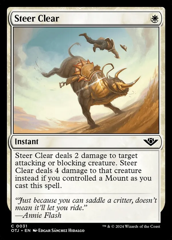 (image for) Steer Clear (Foil)