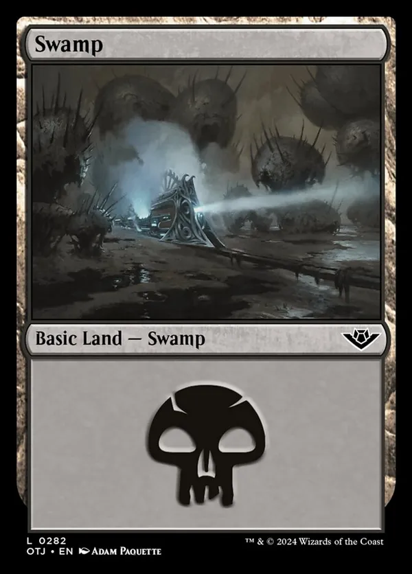 (image for) Swamp (0282) (Foil)