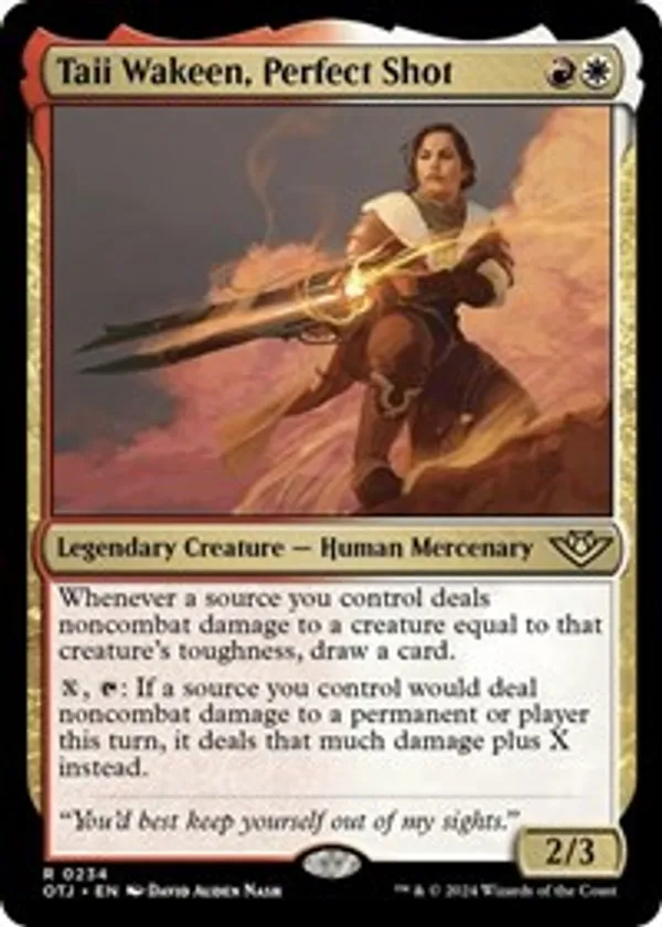 (image for) Taii Wakeen, Perfect Shot (Foil)