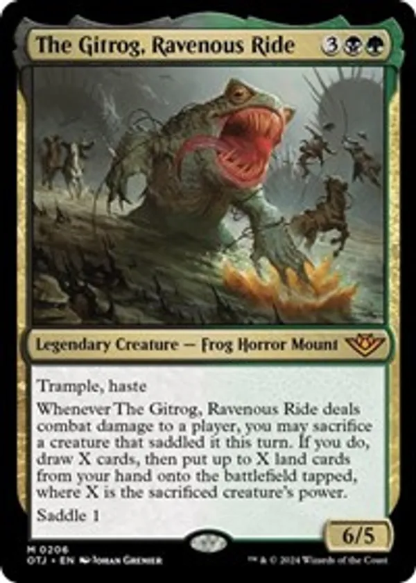 (image for) The Gitrog, Ravenous Ride (Foil)