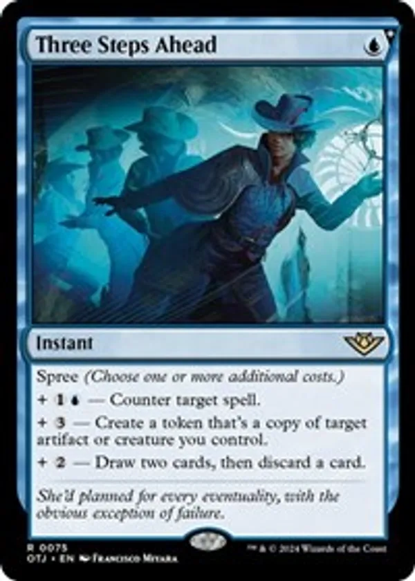 (image for) Three Steps Ahead (Foil)