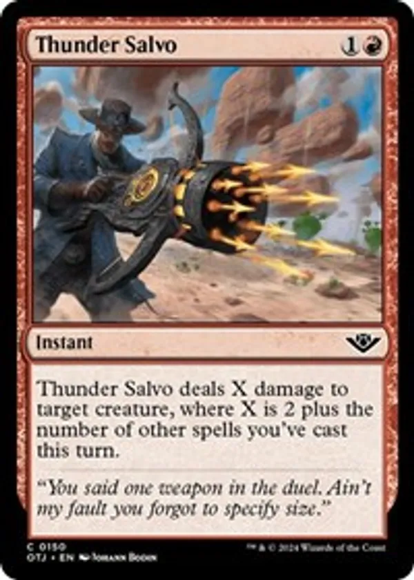 (image for) Thunder Salvo (Foil)