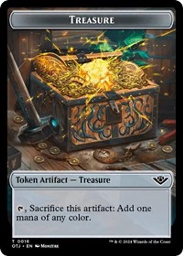 (image for) Treasure // Plot Double-Sided Token