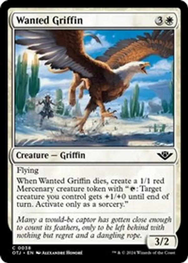 (image for) Wanted Griffin (Foil)