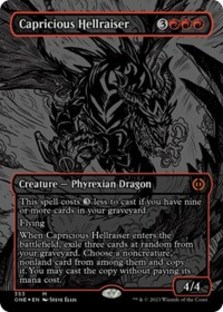 (image for) Capricious Hellraiser (Oil Slick Raised Foil) (Foil)