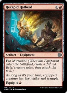 (image for) Hexgold Halberd (Foil)