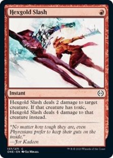 (image for) Hexgold Slash (Foil)