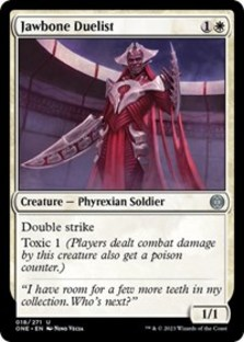 (image for) Jawbone Duelist (Foil)