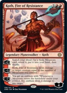 (image for) Koth, Fire of Resistance (Foil)