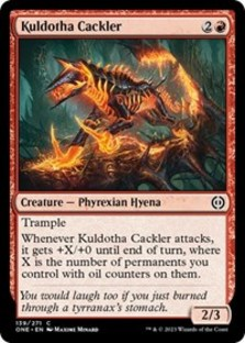 (image for) Kuldotha Cackler (Foil)
