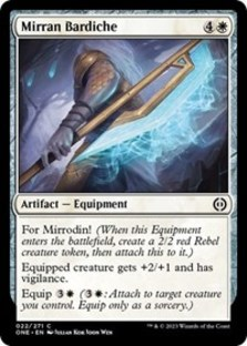 (image for) Mirran Bardiche (Foil)