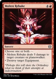 (image for) Molten Rebuke (Foil)