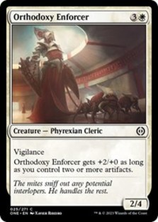 (image for) Orthodoxy Enforcer (Foil)