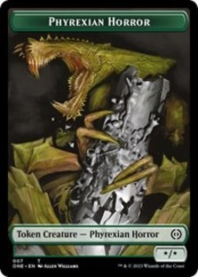 (image for) Phyrexian Horror Token (007)
