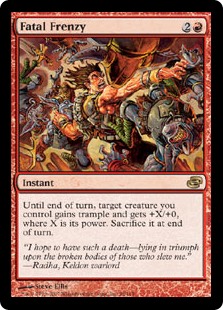 (image for) Fatal Frenzy (Foil)
