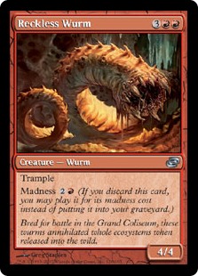 (image for) Reckless Wurm (Foil)
