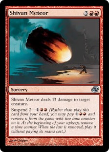 (image for) Shivan Meteor (Foil)