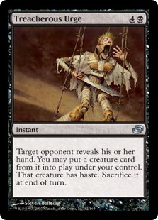 (image for) Treacherous Urge (Foil)