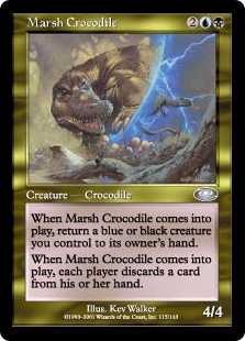 (image for) Marsh Crocodile (Foil)
