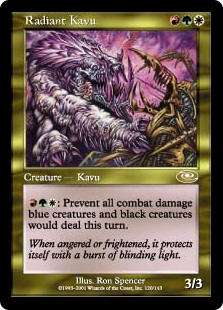 (image for) Radiant Kavu (Foil)