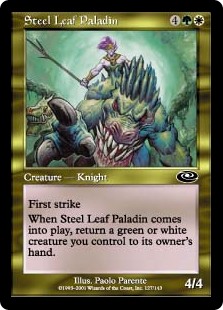 (image for) Steel Leaf Paladin (Foil)