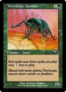(image for) Thornscape Familiar (Foil)