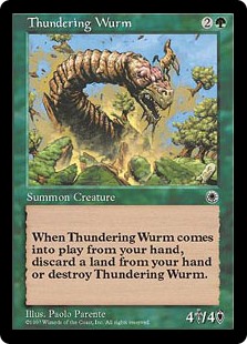 (image for) Thundering Wurm