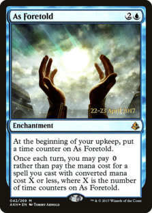 (image for) As Foretold