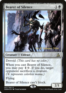 (image for) Bearer of Silence