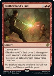 (image for) Brotherhood's End