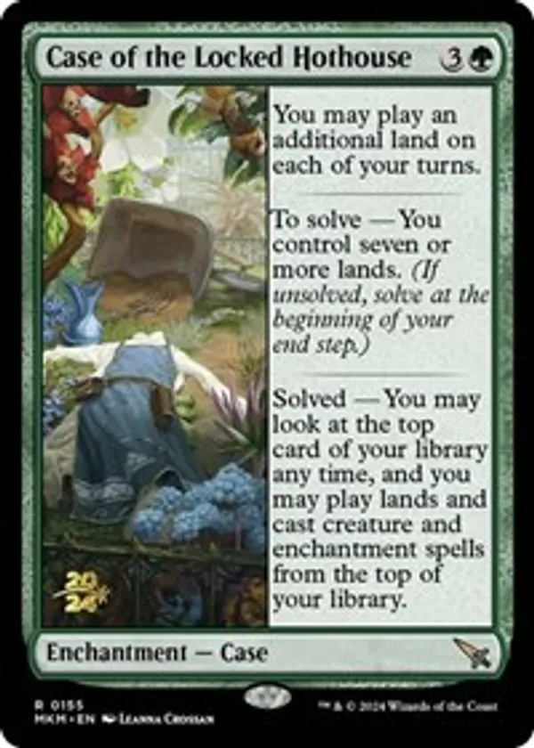 (image for) Case of the Locked Hothouse