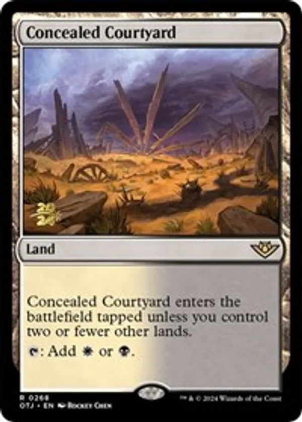 (image for) Concealed Courtyard (OTJ)